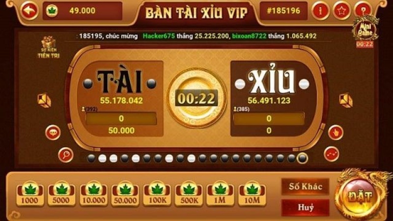 tài xỉu online