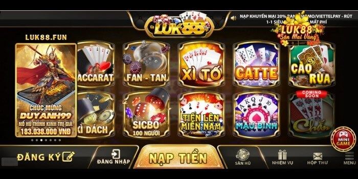 Luck88 Luk88 - Cổng game cá cược trực tuyến luk88 tặng 80k